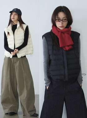 四喜家加厚保暖排骨马甲羽绒服