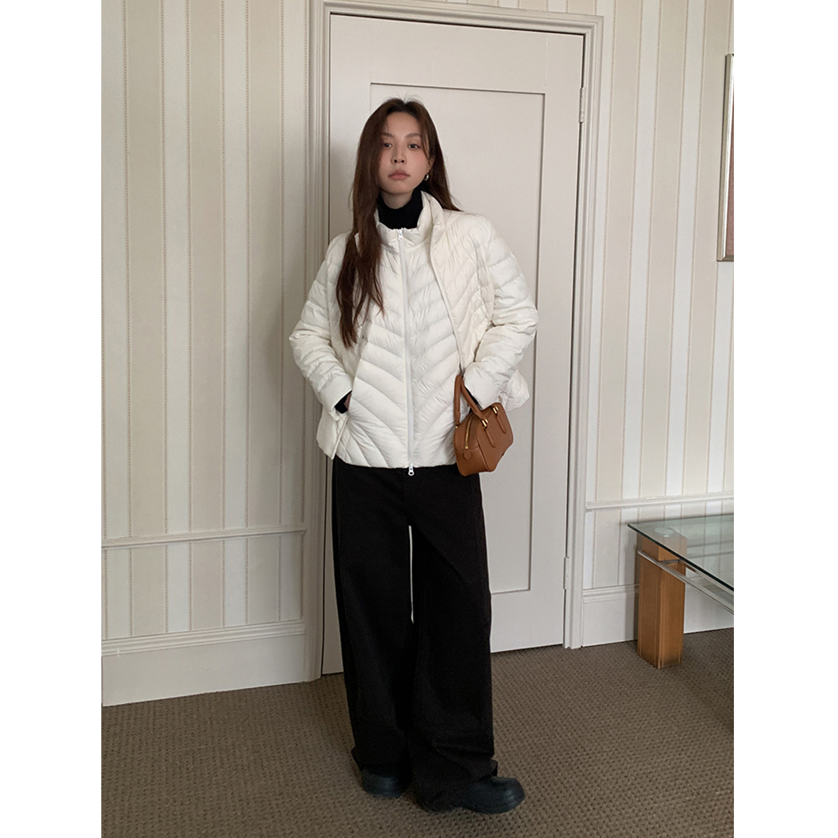 轻绒暖包云朵轻量感排骨羽绒服