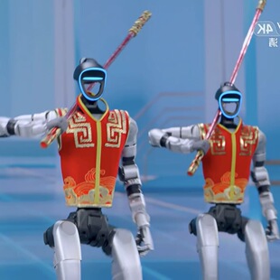 科技2026马年春晚宇树机器人功夫表演演唱 宇树G1机器人武BOT同款