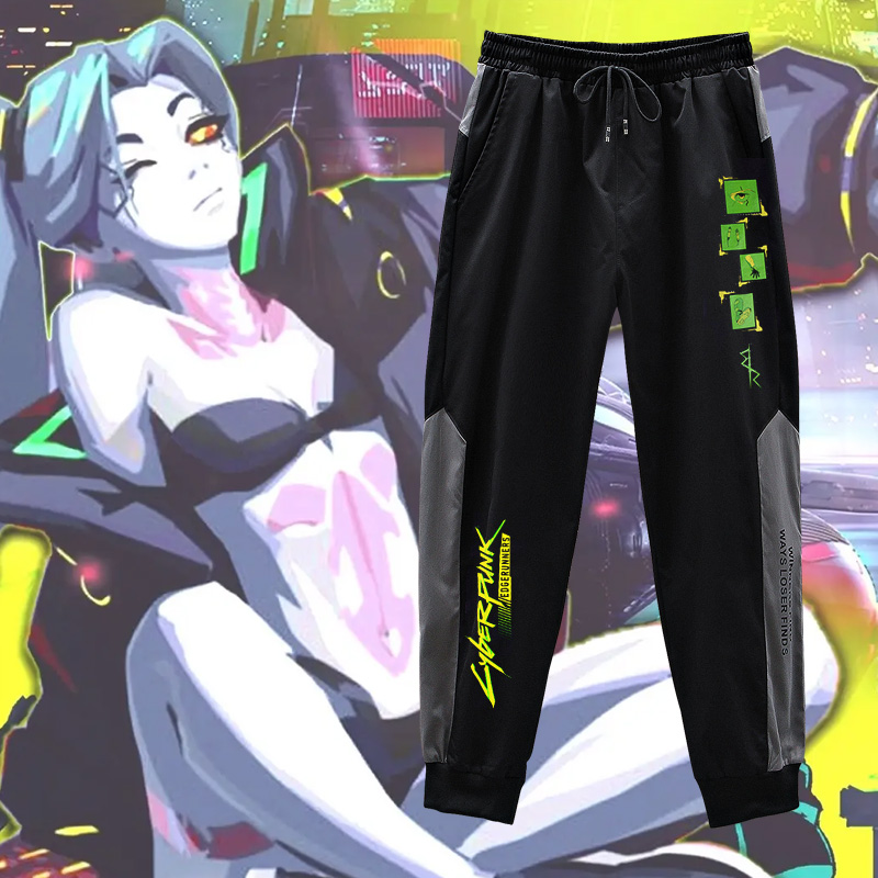 赛博朋克边缘行者Lucy休闲长裤