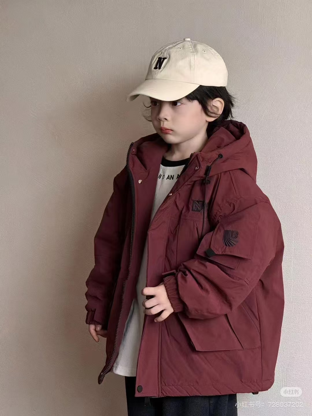 男童外套 男童羽绒服  男童冲锋衣羽绒服 110-150码