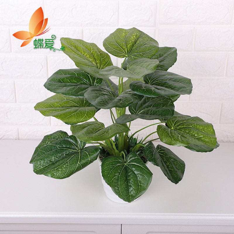 仿真花假花办公室前台桌面小植物