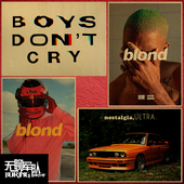 饰画相框 说唱牛皮纸海报装 frankocean ocean frank