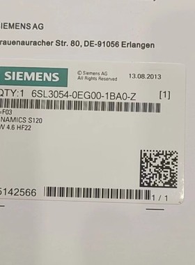 6SL3054-0ED/0EE/0EF/0EH/0EJ/0FB/0FC00/01/10/11/30/31-1BA0-Z