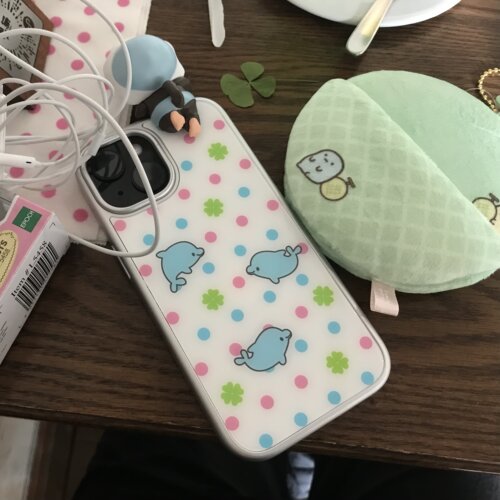 happinessono小海豚苹果手机壳