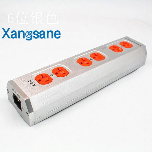 象神Xangsane 发烧电源插座 排插6位美标专用纯插座 插 排接线板
