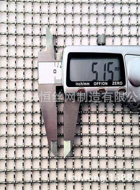 轧花钛网丝QBV径0.8mm孔径mm金属装饰网轧花屏网天风花板8顶吊装