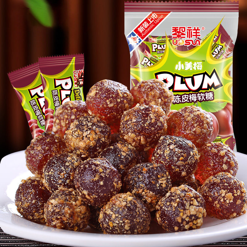 黎祥陈皮梅软糖正品正话梅宗糖果酸甜怀旧小时候网红零食袋装一袋在类目 零食/坚果/特产, 糖果零食/果冻/布丁, 糖果中 - 来自Buy2taobao.com提供专业的淘宝代购服务