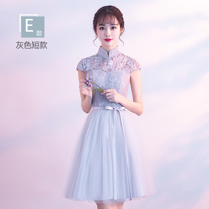 伴娘团连衣裙婚礼司仪主持人服装年会公司晚会节目演出礼服女显瘦在类目 女装/女士精品, 婚纱/旗袍/礼服, 礼服/晚装中 - 来自Buy2taobao.com提供专业的淘宝代购服务