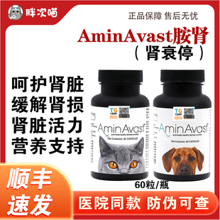 美国aminavast肾衰停安心停胺肾狗肾脏降磷肾透活肾犬猫肾炎肾衰