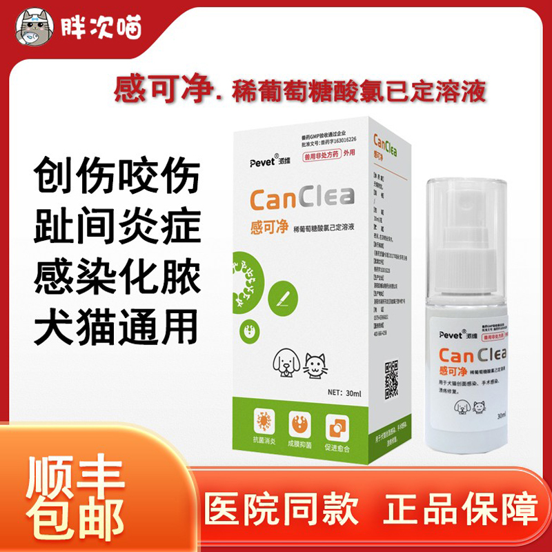 派维感可净稀葡萄糖酸录已定溶液