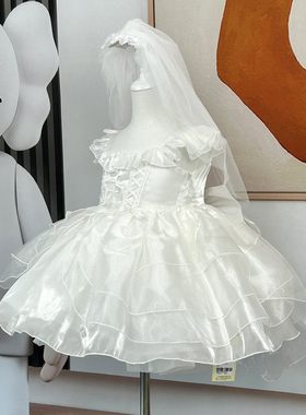 婚纱礼服女童蓬蓬裙洛丽塔连衣裙