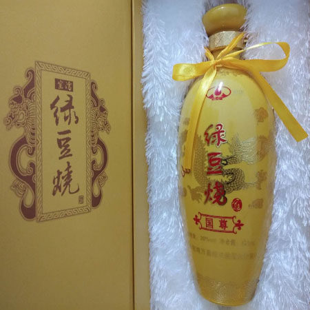 窑湾绿豆烧 绿豆烧酒 徐州特产 老瓦缝 国尊  39度 单瓶礼盒