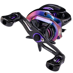 哈斯达骑a士水滴轮微物轮超轻远投陶瓷轴承超高速比卸力报警水滴