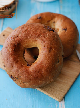 德南面包房无麸质面包无麸质碱水贝果Gluten-free Laugen Bagel