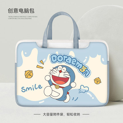 蓝胖子手提笔记本电脑包女适用联想小新air14/macbookpro15.6寸华为matebook13.3小米16寸原创设计17寸