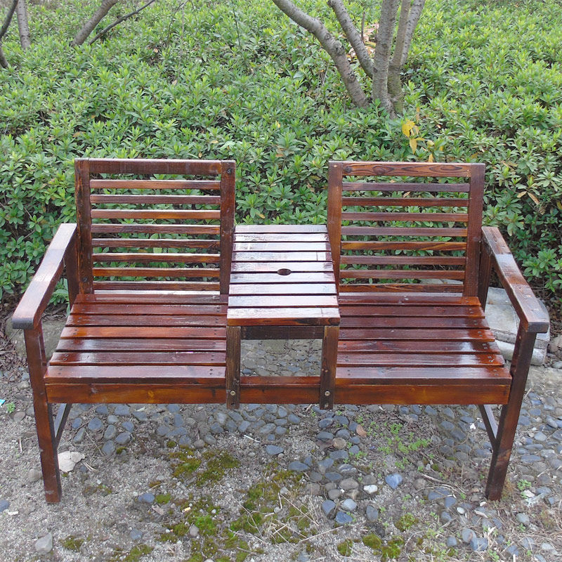 碳化茶几靠背椅休闲阳台椅子桌椅