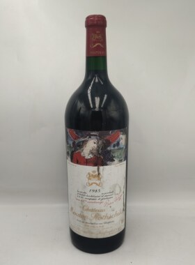 1985年木桐酒庄正牌1.5L木桐红酒