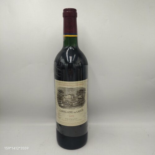 2001年小拉菲红酒拉菲红酒副牌