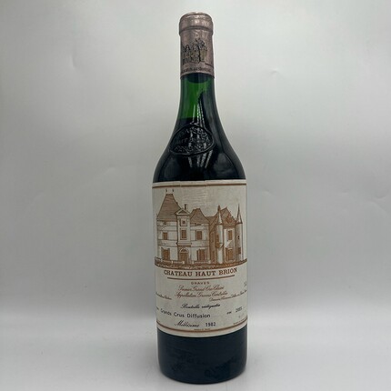 1982年侯伯王庄园正牌干红葡萄酒奥比昂红酒法国一级庄