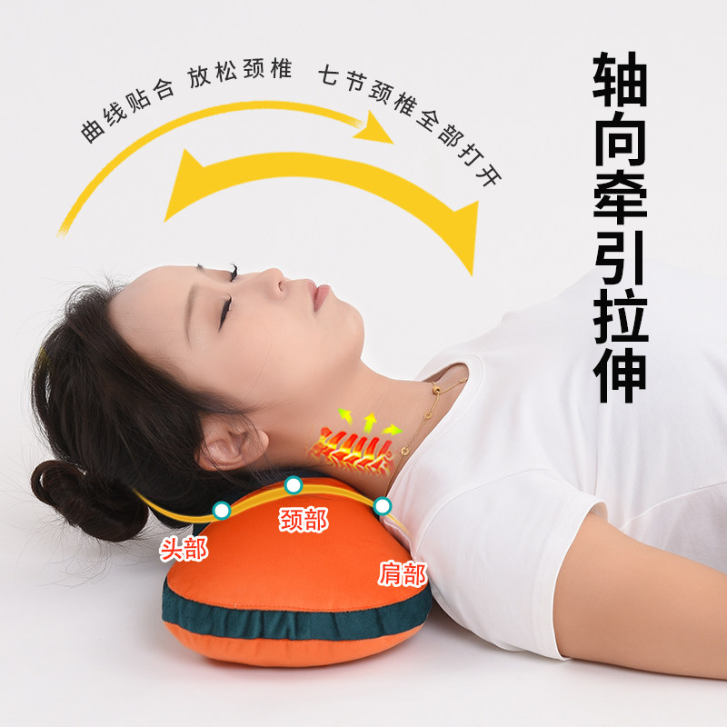 艾草颈椎枕电加热疗艾灸热敷理疗护颈椎睡觉助眠专用枕头经络疏通