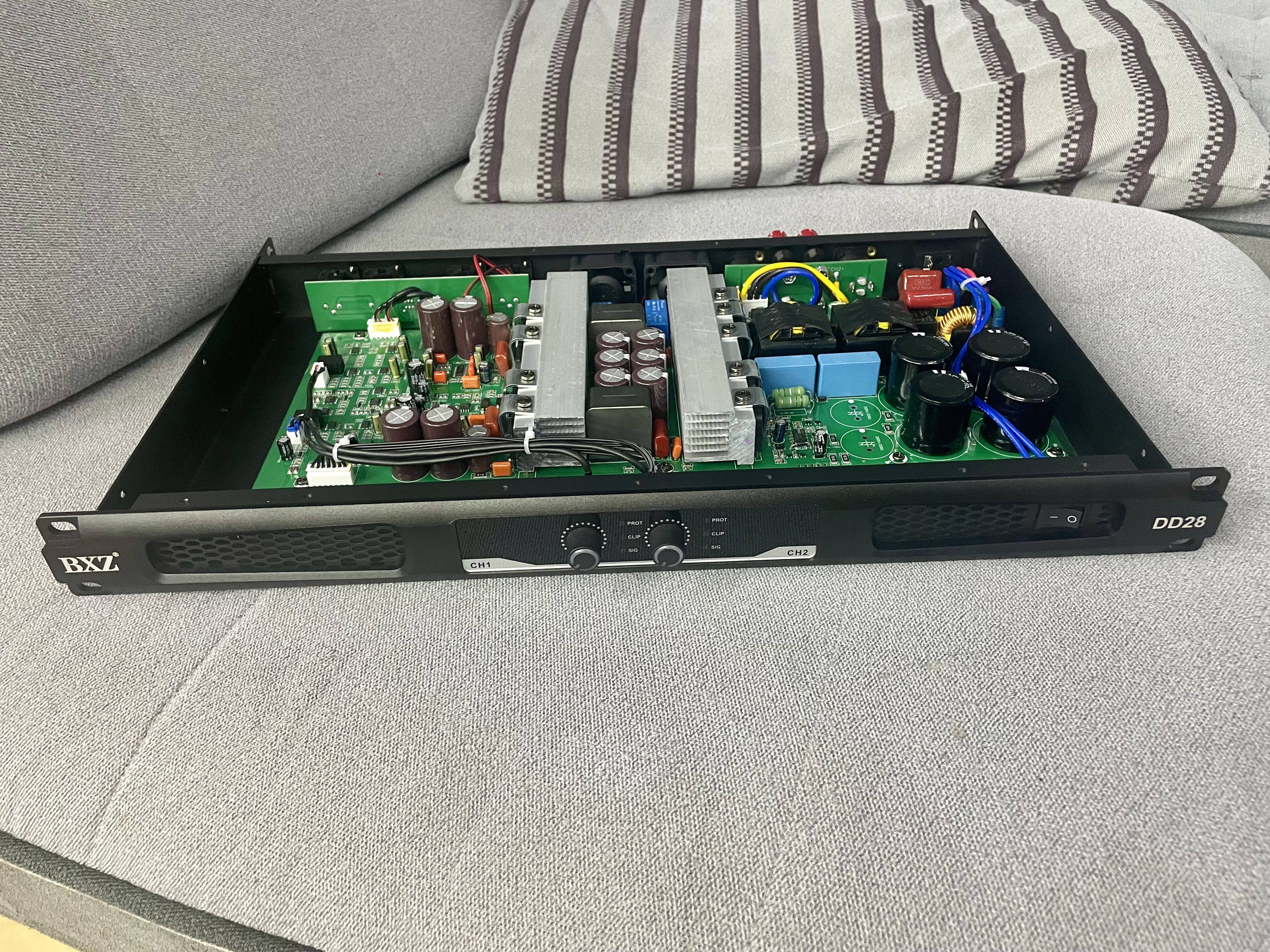 BXZ数字专业舞台演出家用KTV酒吧大功率数字纯后级功放放大器