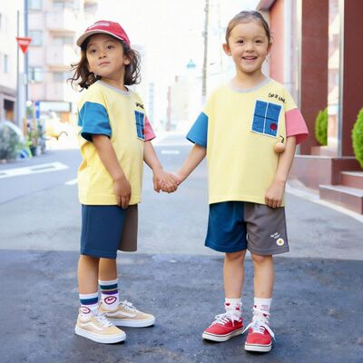 可爱卡通纯棉夏季立体图案