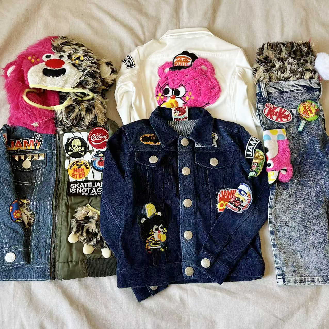 赔本清仓！柔软大弹力！潮牌外套简单大方帅气 男女童装