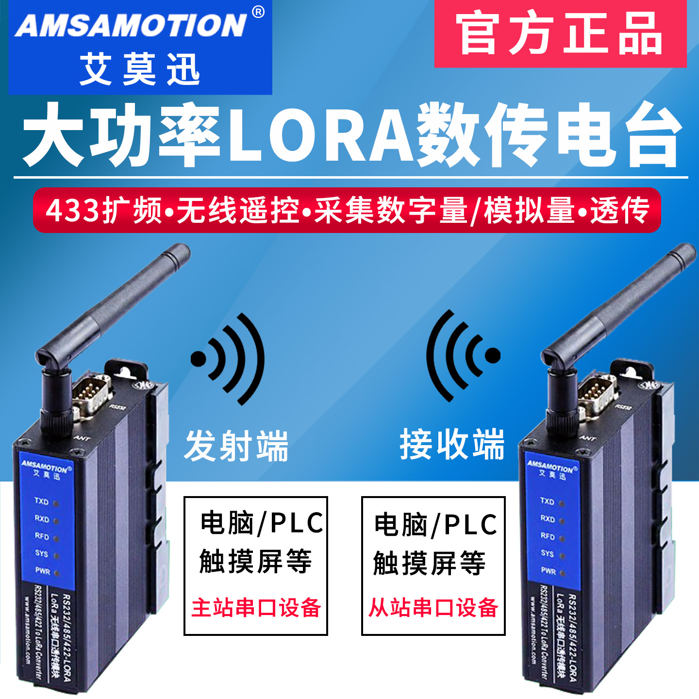 艾莫迅LORA无线收发射频模块