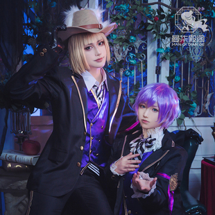 扭曲仙境同款COS假发 全员Vil Rook Epel白雪公主cospy染色假发