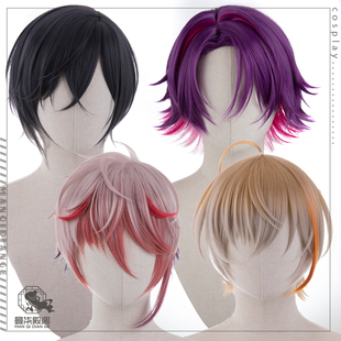 虚拟主播Voltaction渡会云雀 风乐奏斗 四季zhi圣来塞拉弗cos假发