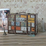 Ретро портативный чемодан, реквизит для фотографии