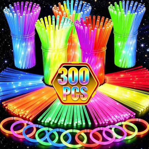 Glow Sticks Bulk Party Pack Glow Bracelets Necklaces Ultra B