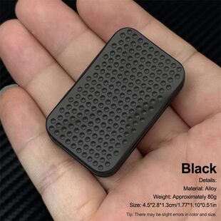 1 EDC Fidget Slider Rotating Anti Pressure Metal Soap Sensor