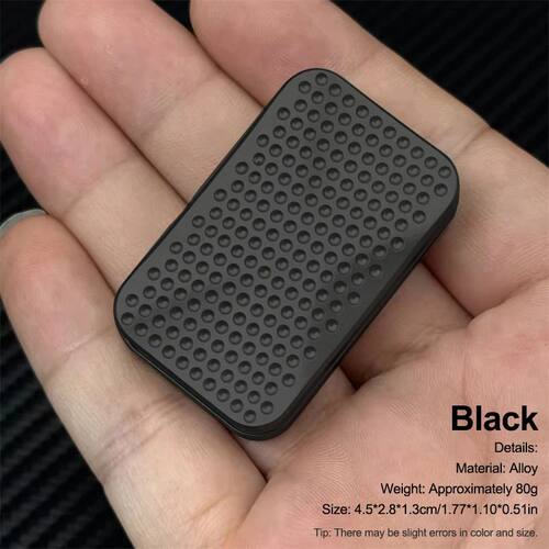 1 EDC Fidget Slider Rotating Anti Pressure Metal Soap Sensor