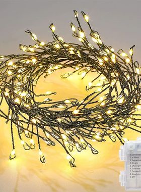 100/200LEDs LED Light String Green Wire Fairy Light String U