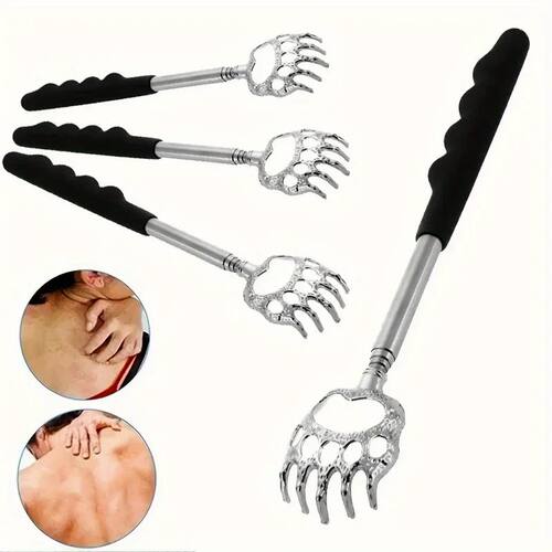Bear Claw Extendable Back Scratcher for Men Women Stocking S