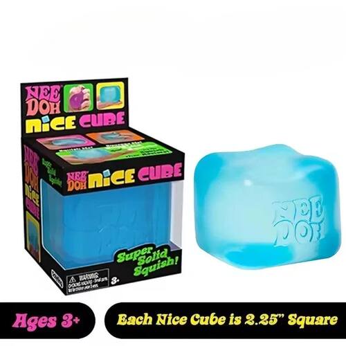 Hot Trending Nee Doh Jellyfish & Cube Squish Toy - Soft Jell