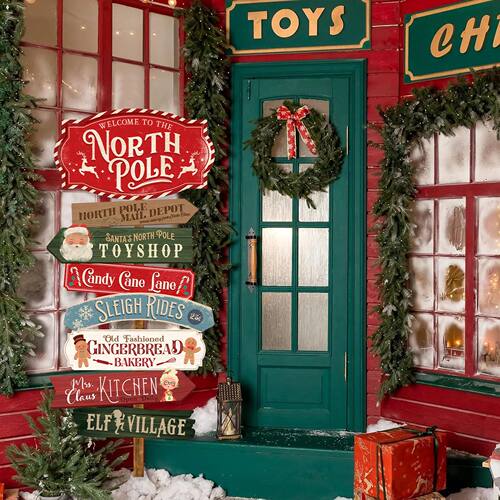 Christmas North Pole Christmas decoration Xmas Santa North N