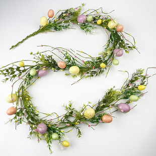 Simulation Easter Home Spring Decoration Rattan