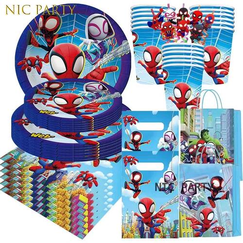 Cartoon Figure and His Amazing Friends Birthday Party Suppli