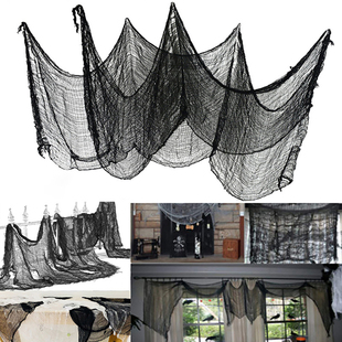 Creepy Cloth For Halloween Decoration Window Table Door Net
