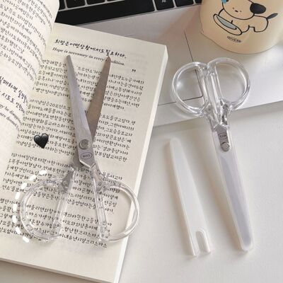 1PC Scissors Simple Kids Children Safety Students Scissors K