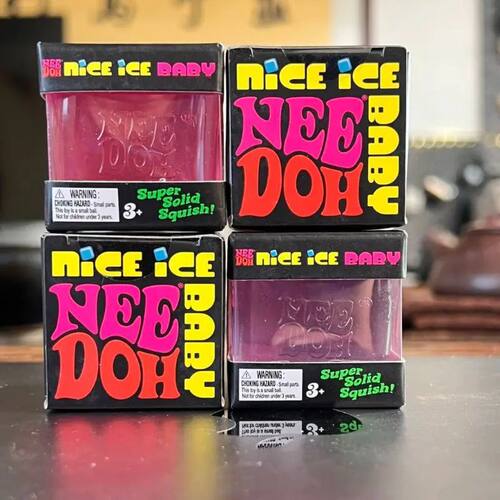 Needoh Nice Cube Sensory Stress Reliever Fidget Tool for Anx