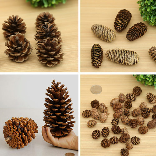 1-15cm Pine Cone Christmas Decorations Pendant Creative Orna