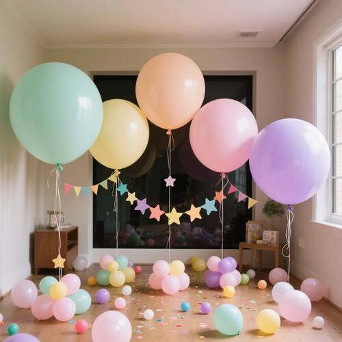 18-36inch Soft Gloss Macaron Balloons Thickened Helium Ballo