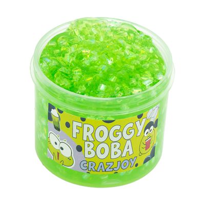 2.37oz Crystal Slime - Glitter Plastic Beads DIY Slime Set C