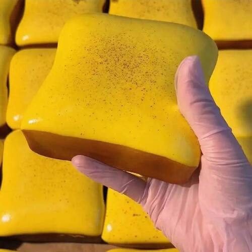 1pc New Extremely Soft Butter Toast Squishy Slow Rebound Str