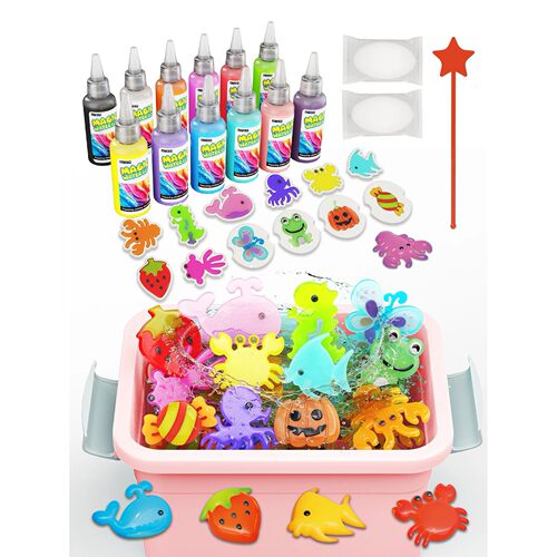 Fun Science Experiment Set, DIY Magical 3D Water Elf, Graffi