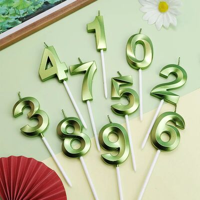 Hot Sale Opera House Birthday Number Candles Creative Party